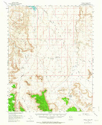 Oljeto 1952 topographic map thumbnail