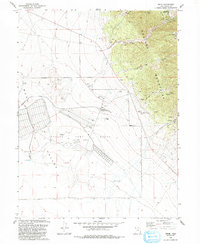 Ophir 1993 topographic map thumbnail