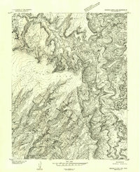 Orange Cliffs 3 SW topographic map thumbnail