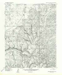 Orderville Canyon NE topographic map thumbnail