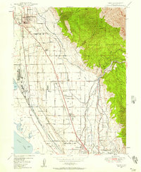 Orem 1948 topographic map thumbnail