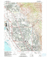 Orem 1994 topographic map thumbnail