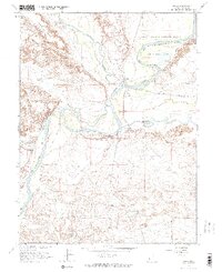 Ouray 1964 topographic map thumbnail
