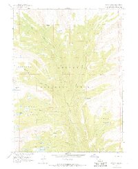Oweep Creek 1967 topographic map thumbnail