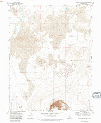 Pahvant Butte North 1971 topographic map thumbnail
