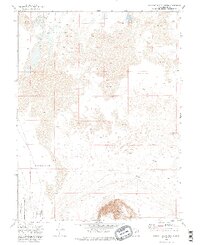 Pahvant Butte North 1971 topographic map thumbnail