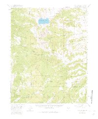 Panguitch Lake 1958 topographic map thumbnail