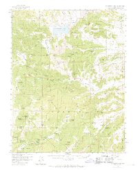 Panguitch Lake 1958 topographic map thumbnail