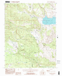 Panguitch Lake 1985 topographic map thumbnail