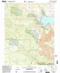 Panguitch Lake 2002 topographic map thumbnail