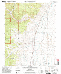 Panguitch NW 2002 topographic map thumbnail