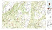 Panguitch 1980 topographic map thumbnail
