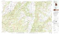 Panguitch 1980 topographic map thumbnail