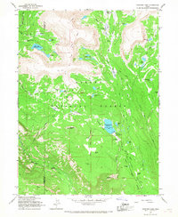 Paradise Park 1965 topographic map thumbnail