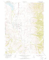 Paradise 1955 topographic map thumbnail