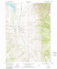 Paradise 1955 topographic map thumbnail