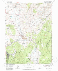 Park City East 1955 topographic map thumbnail