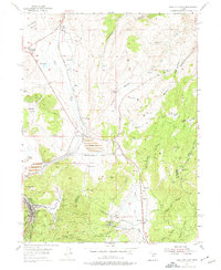 Park City East 1955 topographic map thumbnail