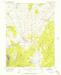 Park City East 1955 topographic map thumbnail