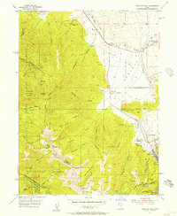 Park City West 1955 topographic map thumbnail