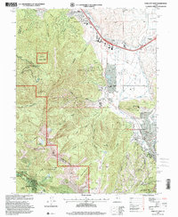 Park City West 1998 topographic map thumbnail