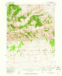 Park Valley 1959 topographic map thumbnail