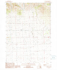 Park Valley 1990 topographic map thumbnail