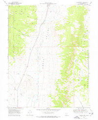 Parker Knoll 1969 topographic map thumbnail