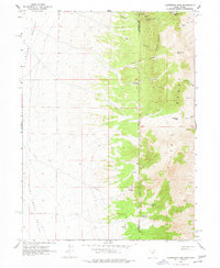 Patterson Pass 1967 topographic map thumbnail