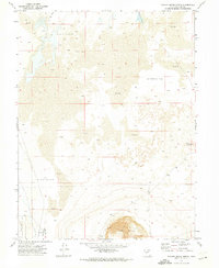 Pavant Butte North topographic map thumbnail