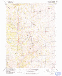 Peck Canyon 1991 topographic map thumbnail