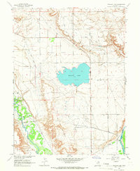Pelican Lake 1964 topographic map thumbnail