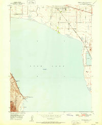 Pelican Point 1951 topographic map thumbnail