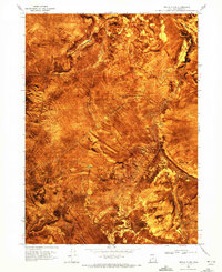 Peplin Flats 1969 topographic map thumbnail