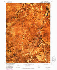 Peplin Flats 1969 topographic map thumbnail