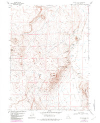 Peplin Flats 1969 topographic map thumbnail