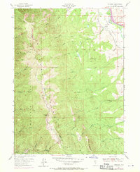 Peterson 1955 topographic map preview
