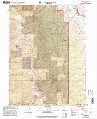 Peterson 1998 topographic map thumbnail