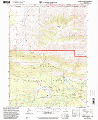 Phil Pico Mountain 1996 topographic map thumbnail