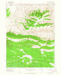 Phil Pico Mtn 1963 topographic map thumbnail