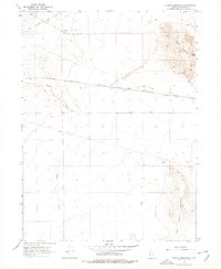 Pigeon Mountain 1967 topographic map thumbnail