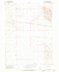 Pigeon Mountain 1967 topographic map thumbnail