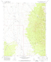 Pine Grove Reservoir 1971 topographic map thumbnail
