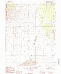 Pine Valley Hardpan North 1989 topographic map thumbnail