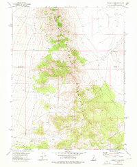 Pinnacle Pass 1973 topographic map thumbnail