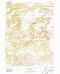 Pinnacle Peak 1972 topographic map thumbnail