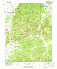 Pinto 1972 topographic map preview