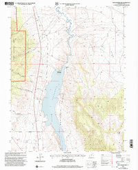 Piute Reservoir 2001 topographic map thumbnail