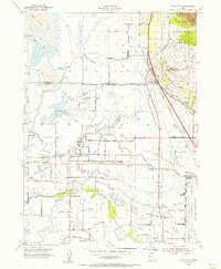 Plain City 1955 topographic map thumbnail