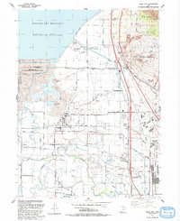 Plain City 1992 topographic map thumbnail